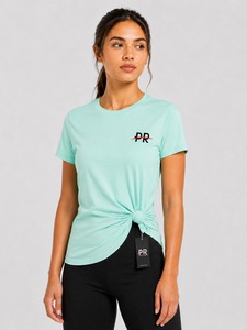 Camiseta de Verano para Mujer, Estilo Moderno, Color Premium, con Logotipo Personalizado Serigrafiado, Estilo Hip Hop, 100% Urbano, Gran Venta - Product Image 5