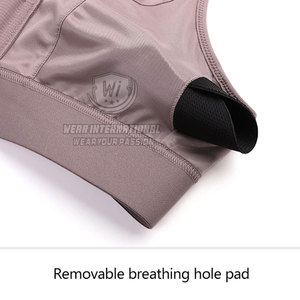 Reasonable Price Lightweight High Support Breathable Quick Dry Sports <b>Bra</b> for Women Front Adjustable <b>Straps</b> Gym Yoga Available - Product Image 5