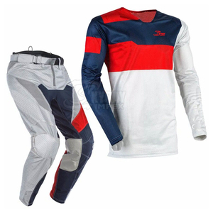 Conjunto de Uniforme de Motocross, Pantalones y Jersey, Impermeable, Cortavientos, Transpirable, Ropa de Carreras para Invierno y Verano, Tallas Grandes, Kits Completos - Product Image 2