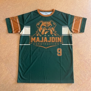 Camiseta Deportiva Sublimada Personalizada al por Mayor, Jersey de Poliéster para Hombre, Impresión de Camisetas Transpirables, Uniforme de Trabajo - Product Image 3