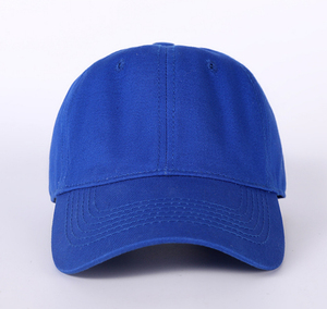 Gorra de Béisbol Unisex Azul Marino de 5 Paneles con Cierre de Velcro, Diseño Color Block, Gorra Hip Hop de Lona para Adultos, Primavera/Otoño - Product Image 1