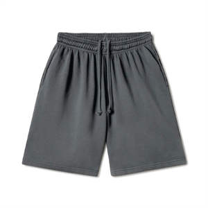 Pantalones Cortos Deportivos de Felpa de Algodón 100% Algodón/Felpa, Venta al por Mayor, Personalizados, para Hombre, de Secado Rápido, para Entrenamiento y Gimnasio - Product Image 1