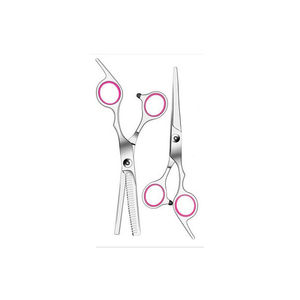 Ciseaux de coiffure 6'' en acier inoxydable JP, ensemble de ciseaux de barbier professionnels pour la coupe de cheveux, avec sac inclus - Product Image 2