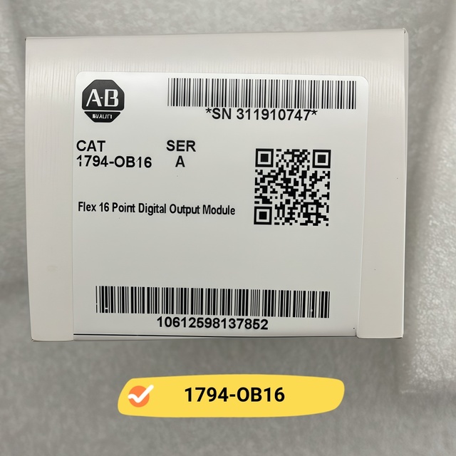 1794-OB16 Original Flex IO Output Module With Terminal Base 1794 OB16 Flex 16 Point Digital Output Module