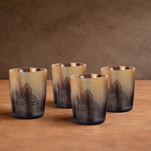 Buffalo Horn Eco-Friendly Handmade Natural Shape <b>Beer</b> Drinking Glass - Product Image 4