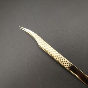 Pinzas Profesionales de Acero Inoxidable para Extensión de Pestañas, Herramienta de Precisión para Aislamiento de Pestañas y Aplicación de Volumen - Product Image 1