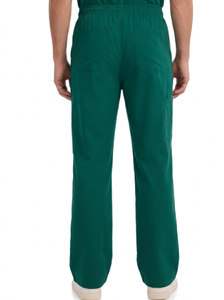 Ensemble d'uniformes médicaux unisexes pour infirmières, pantalon de jogging, polyester et élasthanne, logo personnalisé, vente en gros - Product Image 3