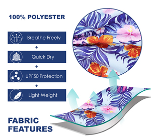 Shorts de plage pour hommes avec logo personnalisé, en toile 100% polyester, décontractés, taille mi-haute, respirants, imperméables, anti-UV, avec cordon de serrage - Product Image 3