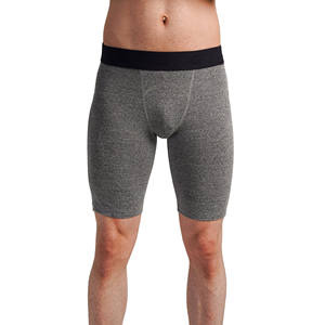 Shorts de compression à séchage rapide pour hommes - Tissu en spandex/polyester imperméable, respirant et écologique pour les sports d'hiver et la course à pied - Product Image 2