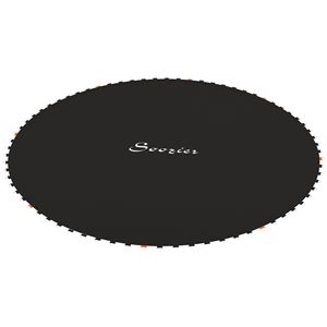 "12FT <b>Trampoline</b> Replacement Mat for 72 V Hooks & 5.5" Springs (Spring & Frame Not Included)-Black" - Product Image 1