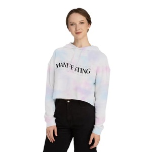 Sudadera con Capucha Corta para Mujer |   Ropa Urbana con Energía Positiva |   Regalo Moderno y Acogedor - Product Image 2