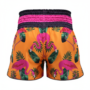 Shorts de Muay Thai Tradicionales Tailandeses Unisex Richwears - Ligeros, Duraderos, de Secado Rápido, 100% Poliéster Sublimado, para Artes Marciales - Product Image 4