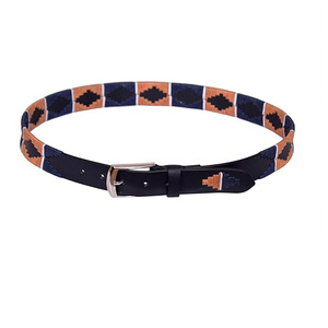 Ceintures de sport personnalisées en cuir pour l'équitation et le polo, disponibles dans toutes les tailles, produits équestres bon marché, service OEM - Product Image 4