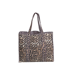 Bolso Tote Ligero de Color Sólido, Acolchado de Algodón, Reversible, Estilo Bohemio, Abierto por Arriba, para Todas las Temporadas, Verano, Hecho a Mano, para Compras y Playa - Product Image 6