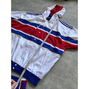 Ensemble de survêtement microfibre zippé pour homme, coupe-vent imprimé streetwear 2026, sweat à capuche et pantalon de jogging à col roulé, séchage rapide - Product Image 5