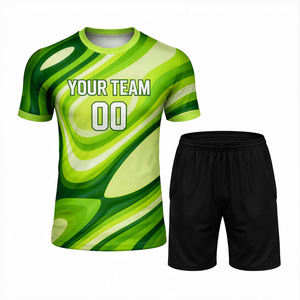 T-shirts et shorts de tennis personnalisés pour femmes, en polyester sublimé respirant, vêtements de tennis pour hommes - Product Image 3