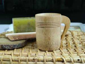 Taza de Cerveza de Bambú Ecológica, Reutilizable, Diseño Clásico de Royal Artisans, para Regalo y Uso en Bares - Product Image 2