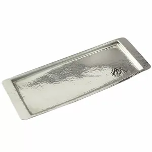 Colección de Bandejas Metálicas de Diseño Contemporáneo, Listas para Exportación, Bandejas Decorativas de Alta Gama, Acabado de Zahid Export - Product Image 1
