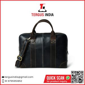 Premium Genuine <b>Leather</b> Laptop Bag <b>Briefcase</b> for Men Stylish Office & Business Carry Solution - Product Image 2