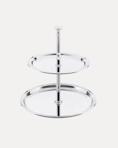 Rose Gold <b>Cake</b> <b>Stand</b> with Glass <b>Dome</b> Cover Round Dessert Display Reusable Hand Wash Only - Product Image 4