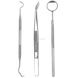Juego de Instrumentos Quirúrgicos Dentales Manuales de Acero Inoxidable con Empuñadura Moleteada, Herramientas Dentales de Clase I para Procedimientos Orales - Product Image 5