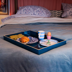 Best choice stunning lacquered serving <b>tray</b> luxury hotel coffee <b>tray</b> <b>breakfast</b> <b>tray</b> wholesale price from Vietnam - Product Image 3