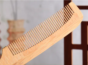 Peigne en bois fait main, design traditionnel chinois, non traité, écologique, idéal pour offrir - Product Image 3