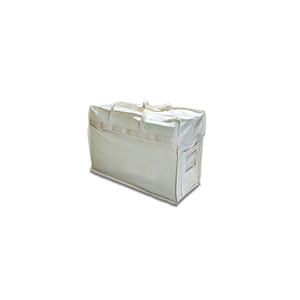 ถุงผ้าฝ้ายรีไซเคิลขนาด 60x40x23 ซม. พร้อมซิป ราคาส่ง ปรับแต่งได้ ผลิตในปากีสถาน ถุงพลาสติกสำหรับใส่เสื้อผ้า - Product Image 2