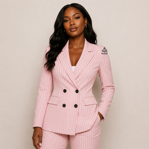 Heritage Masonic Regalia Greek Apparel <b>Women</b> Delta Sigma Business Blazer Coat Sorority Fraternity Cotton Polyester Coat - Product Image 1