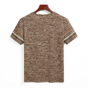 Camisetas de Manga Larga con Cuello Redondo para Hombre, 100% Algodón Lavado, Lisas, Cómodas, Transpirables, de Secado Rápido, Casuales, Tallas Grandes - Product Image 2