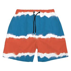 Trajes de Baño de Secado Rápido para Hombre, de Alta Calidad, de Algodón y Poliéster, con Estampado de Rayas, Transpirables, con Forro de Malla, Shorts de Baño - Product Image 1