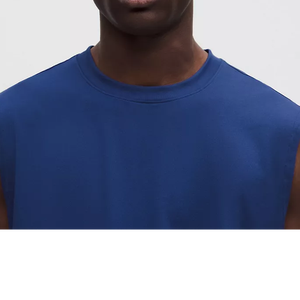 Camisetas sin Mangas de Alta Calidad, Ajustadas al Cuerpo, Lisas, para Gimnasio, 100% Algodón, Fabricantes de Camisetas para Hombre - Product Image 4