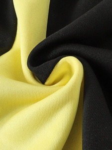 High Demanding Custom Logo <b>Yellow</b> Black Two Tone Lightweight Breathable Casual Athletic Summer Drawstring <b>Shorts</b> - Product Image 3