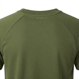 T-shirt long unisexe sportif à coupe ample et manches courtes en tissu Oxford écologique (coton et fibre de bambou) 260g, imprimé numériquement - Product Image 5