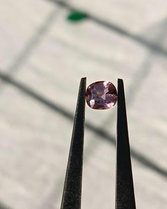 Spinel de Birmanie naturel, violet lavande, taille coussin, pierres précieuses en vrac pour la fabrication de bijoux, lot premium certifié IGI, couleur claire - Product Image 6