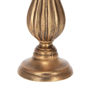 Venta al por mayor de portavelas para decoración del hogar, portavelas con acabado de latón antiguo, hecho a mano en aluminio fundido, personalizado. - Product Image 4