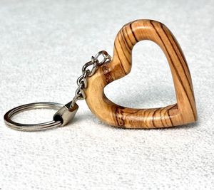 พวงกุญแจไม้ออร์แกนิก สลักลายตามสั่ง ของที่ระลึก ของชำร่วย พวงกุญแจไม้ลายธรรมชาติ ของขวัญรักษ์โลก จำนวนมาก - Product Image 4