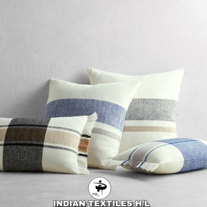 Wholesale Latest Boho Decorative <b>Throw</b> Handwoven Solid Cotton Boho Cushions Cushion Covers Custom Bohemian By ITHL - Product Image 5