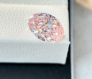 Diamantes cultivados en laboratorio de color rosa claro, en forma de pera, ovalados, radiantes, corte princesa, formas elegantes, diamantes sueltos para engaste en joyería, oro de 14k, regalo. - Product Image 4