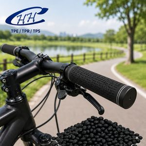 Material TPE de Elastómero Termoplástico SEBS Antideslizante y Suave al Tacto para Puños de Bicicleta - Product Image 1