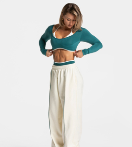 Nouvel Arrivage en Gros : Pantalon de Jogging Femme 100% Coton Respirant et Doux pour l'Entraînement et le Fitness - Product Image 4