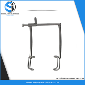 Spéculum ophtalmique certifié CE avec vis de blocage 10 mm x 7 mm en acier inoxydable pour chirurgie des paupières - Product Image 6