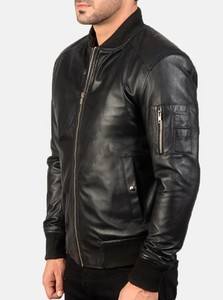 Abrigos Acolchados Gruesos de Cuero Genuino para Hombre, Color Sólido, Impermeables, Transpirables, Invierno, Nueva Tendencia - Product Image 1