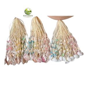 Wholesale Natural <b>Shell</b> Tassel Pendant <b>Choker</b> Colorful Bead Necklace Handmade Boho Unisex Summer Beach Vacation Jewelry Bulk - Product Image 4