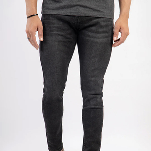 Pantalones Vaqueros de Mezclilla para Hombre, Estilo Nuevo, Cintura Alta, Lavados, Transpirables, con la Mejor Calidad OEM - Product Image 1