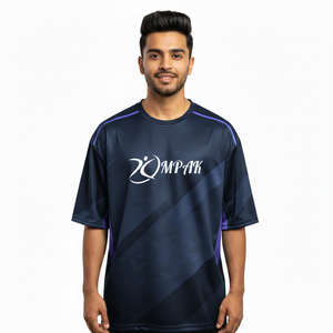 Camiseta Holgada de Estilo Casual Urbano para Hombre, Sublimada, para Uso Diario - Product Image 1