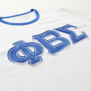 Chemise Ringer Premium Phi Beta Sigma pour Hommes – Coupe Confortable, Qualité Supérieure, Vêtement de Fraternité Grecque, Tenue Décontractée - Product Image 3