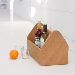 Wholesale Wooden <b>Crates</b> with Handles for Fruit Storage High Quality Vietnam Sourcing - Product Image 1