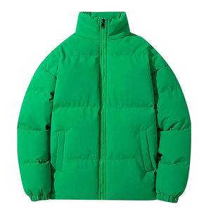 Veste matelassée à capuche unisexe de qualité supérieure en cuir de vachette, streetwear, légère, isolée, coupe-vent, respirante - Product Image 2