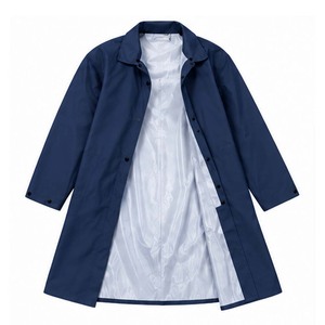 Manteau Trench Imperméable à Capuche de Haute Qualité avec Fermeture Éclair, Grande Taille, Écologique et Réversible, Vêtement d'Extérieur Épais pour Homme - Product Image 2
